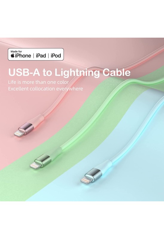 Phone Charger 3Pack 10FT Lightning Cable